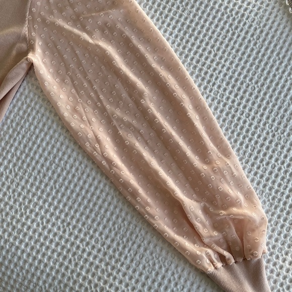 Adrianna Papell blush pink sweater - Picture 5 of 6